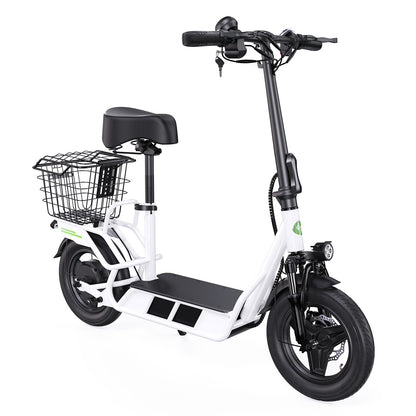 isinwheel Hyper X 700W Electric Scooter with Seat & Basket – photo 2