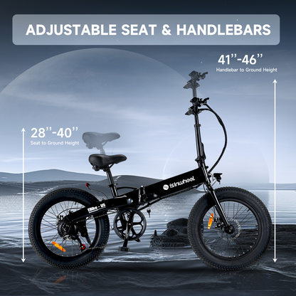 isinwheel U5 Folding Electric Bike – photo 6