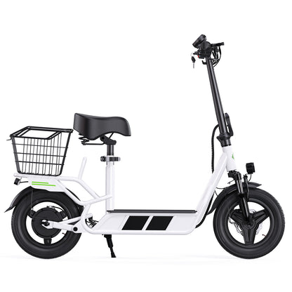 isinwheel Hyper X 700W Electric Scooter with Seat & Basket – photo 3