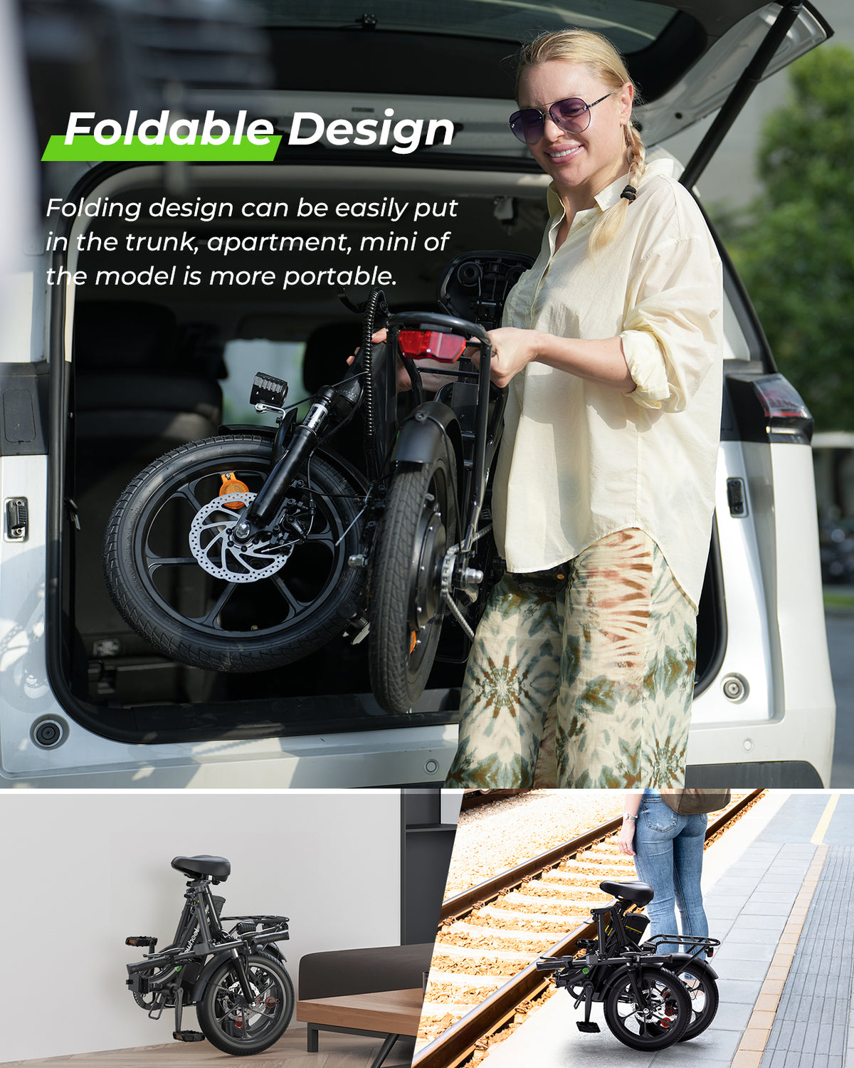 isinwheel U4 Folding Electric Bike – photo 9