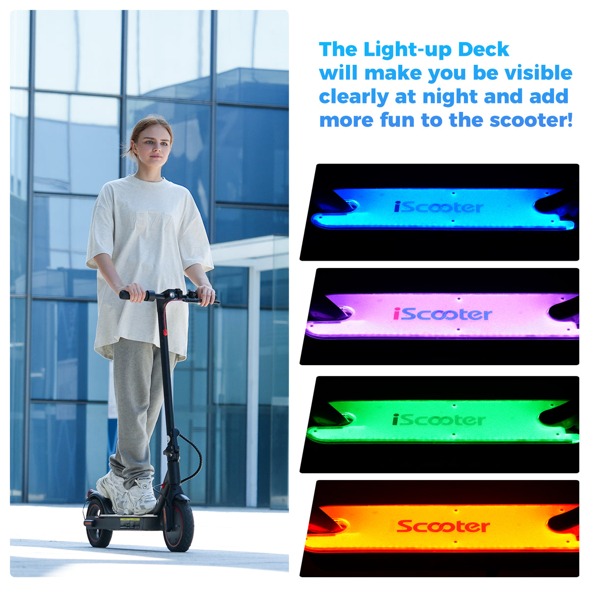 iScooter i9L 350W Foldable Commuting Electric Scooter – photo 5