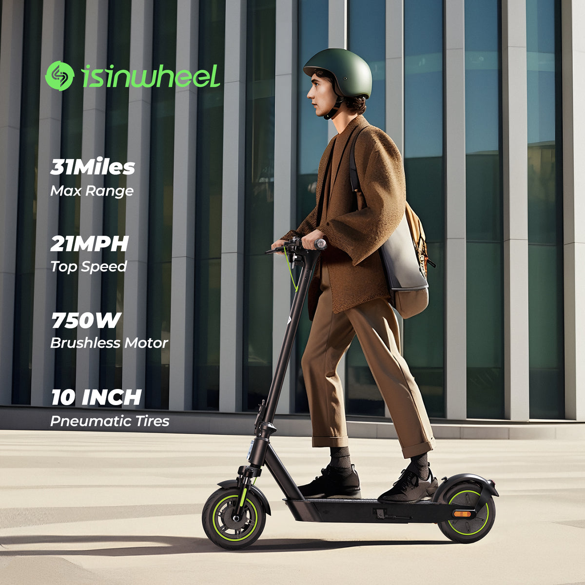 isinwheel S10Plus 750W Electric Scooter – photo 2