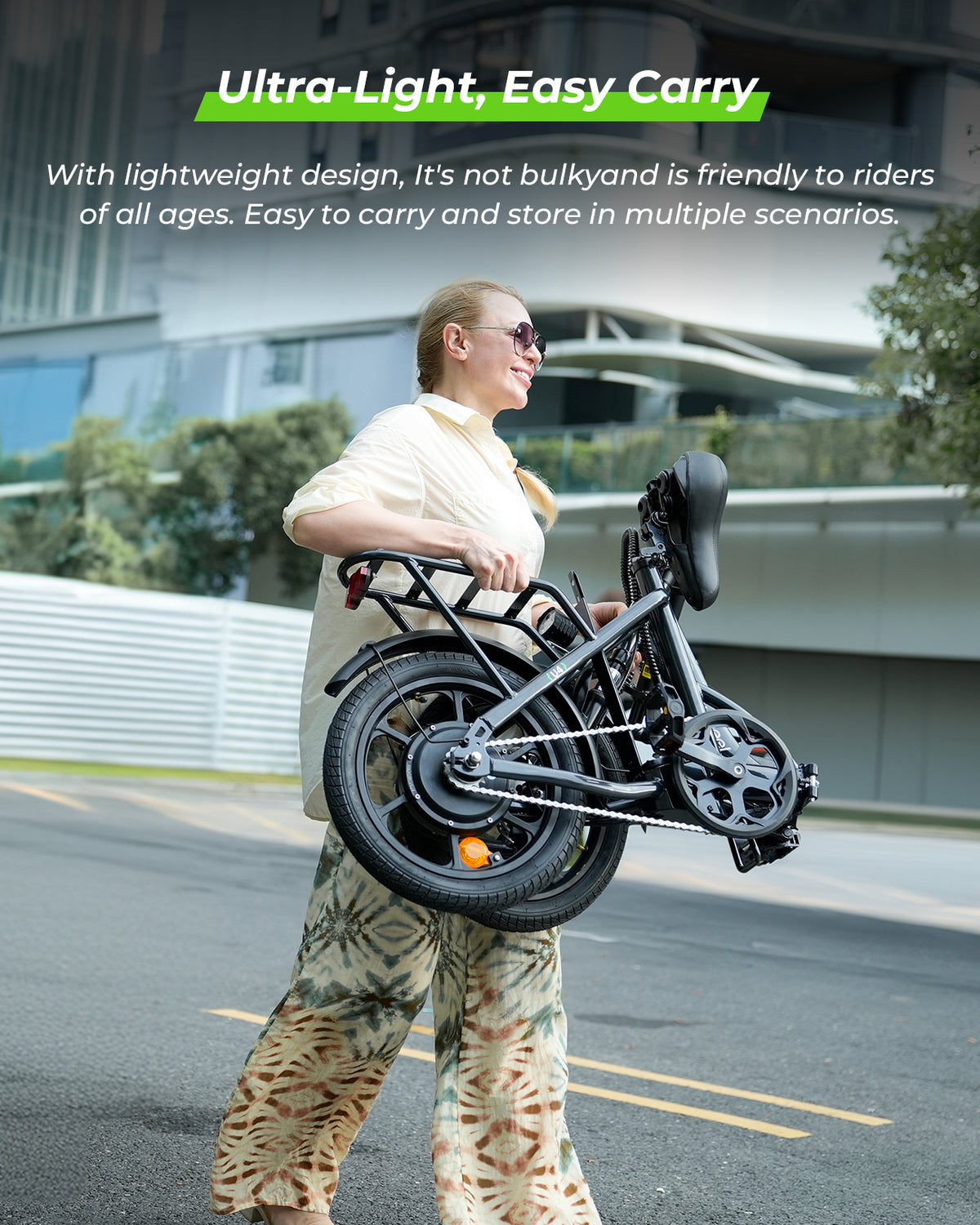 isinwheel U4 Folding Electric Bike – photo 7