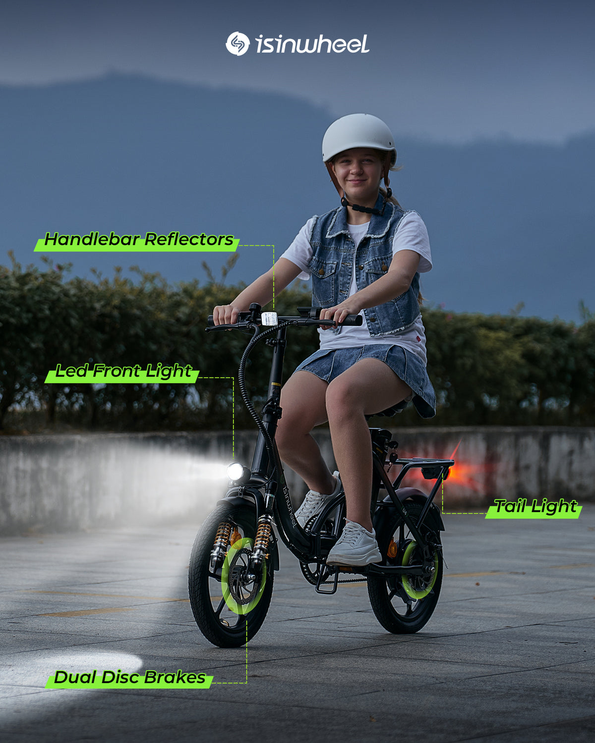 isinwheel U4 Folding Electric Bike – photo 10