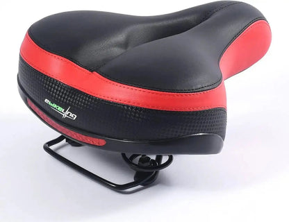Dual Shock-Absorbing Memory Foam Bike Seat – Universal Comfort SaddleEvolveRide