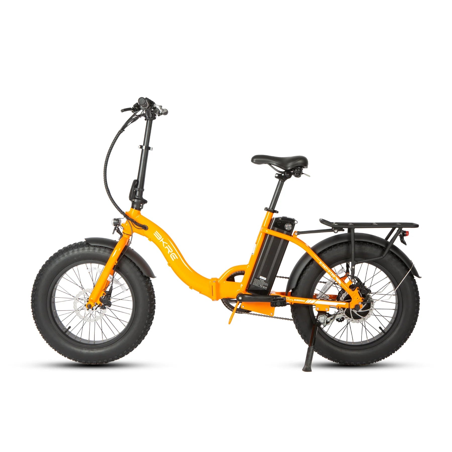 E-FAT-STEP Electric Bike – 500W Step-Thru Foldable Fat Tire eBikeEvolveRide