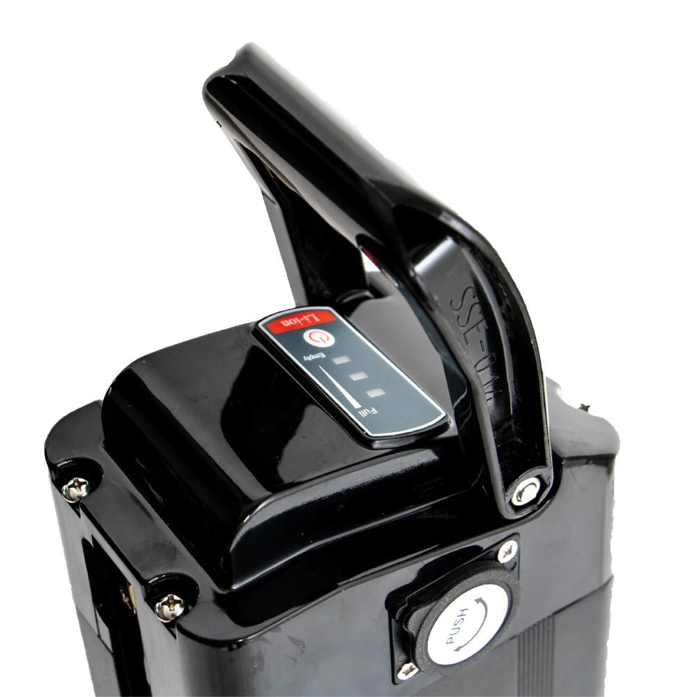 EUNORAU 48V 12.5Ah / 17.5Ah Silver Fish Ebike Battery for E-FAT-MN & E-FAT-STEPEvolveRide