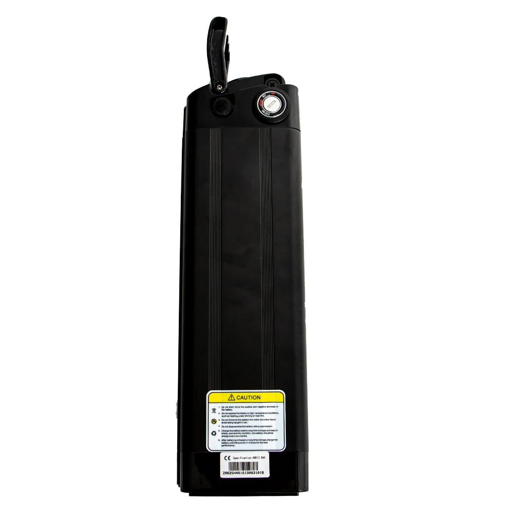 EUNORAU 48V 12.5Ah / 17.5Ah Silver Fish Ebike Battery for E-FAT-MN & E-FAT-STEPEvolveRide