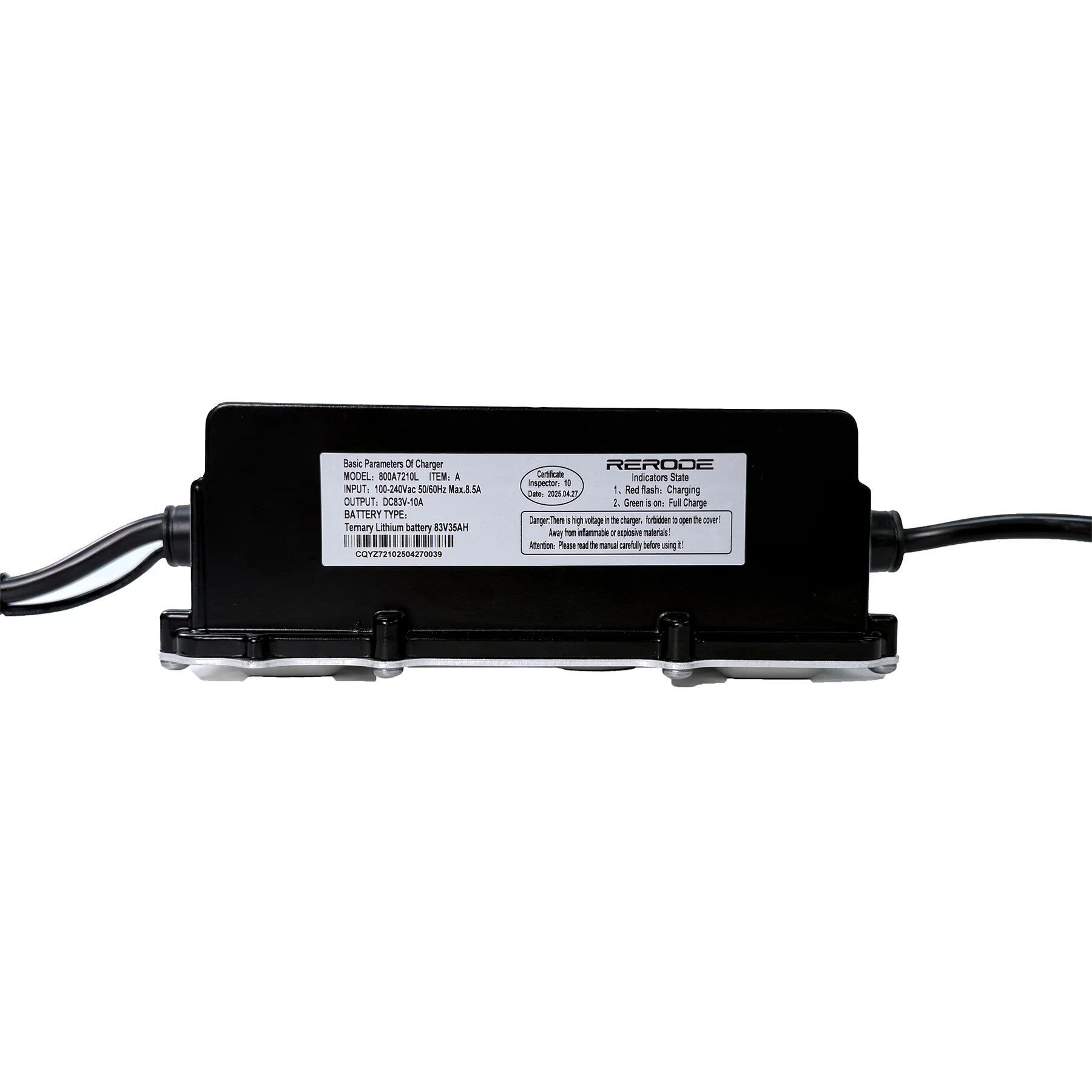 Eunorau 72V10A R1 Fast ChargerEvolveRide