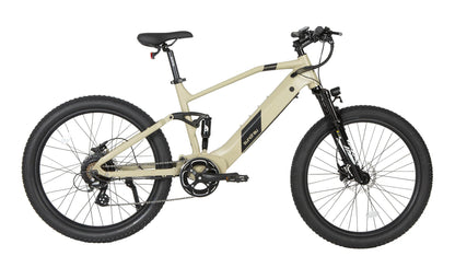 EUNORAU Defender Electric Mountain Bike – 750W Full Suspension Fat Tire eBikeEvolveRide
