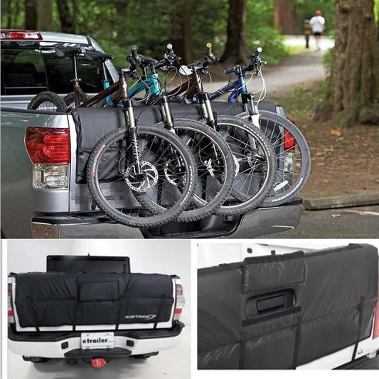 EUNORAU Electric Bike Tailgate Pad – Truck Bed Protector for 5 BikesEvolveRide