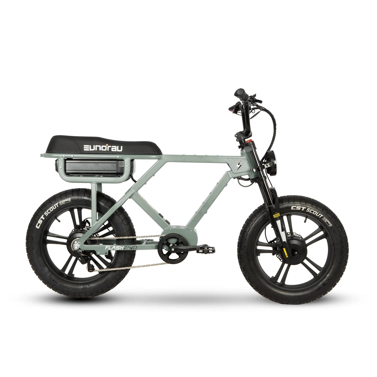 EUNORAU Flash AWD Electric Bike – Dual Motor 1000W Urban Cruiser eBikeEvolveRide