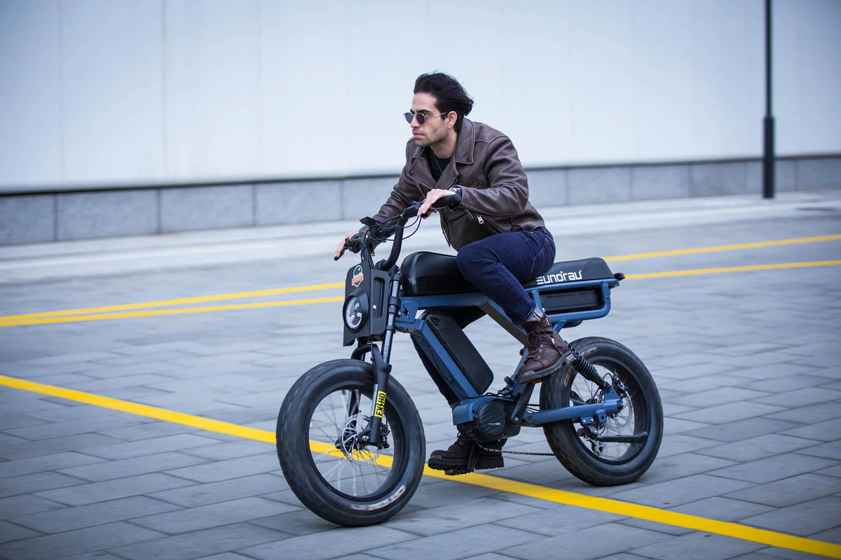 EUNORAU Flash AWD Electric Bike – Dual Motor 1000W Urban Cruiser eBikeEvolveRide