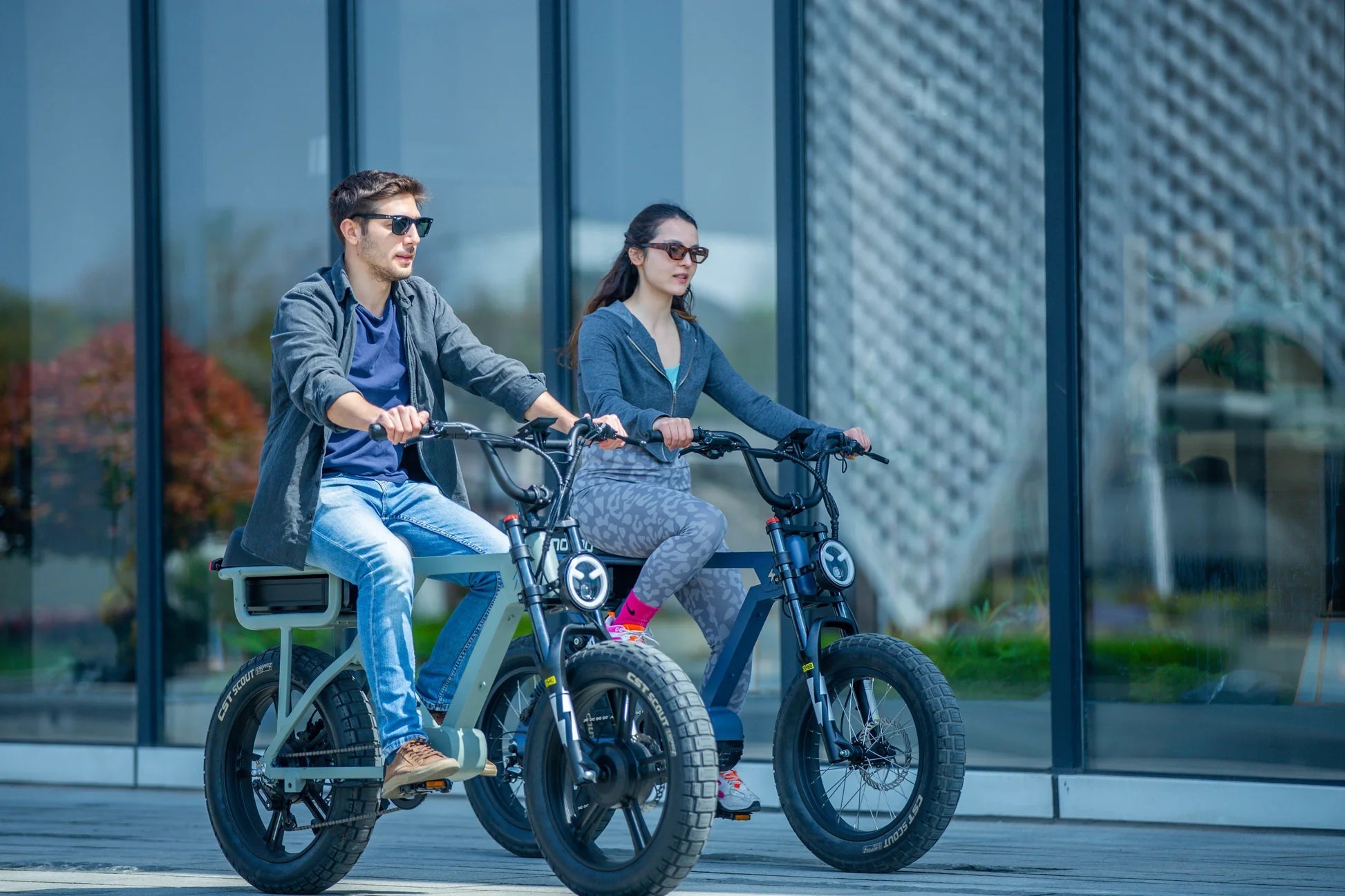 EUNORAU Flash AWD Electric Bike – Dual Motor 1000W Urban Cruiser eBikeEvolveRide