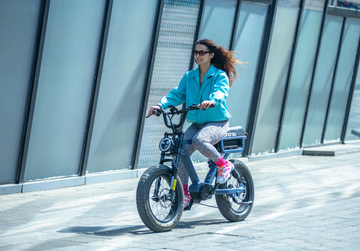 EUNORAU Flash AWD Electric Bike – Dual Motor 1000W Urban Cruiser eBikeEvolveRide