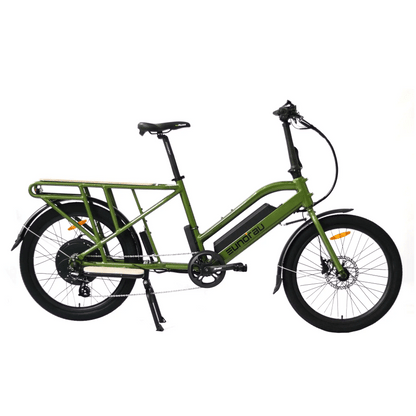 EUNORAU MAX-CARGO Electric Bike – 750W Long-Tail Utility eBikeEvolveRide