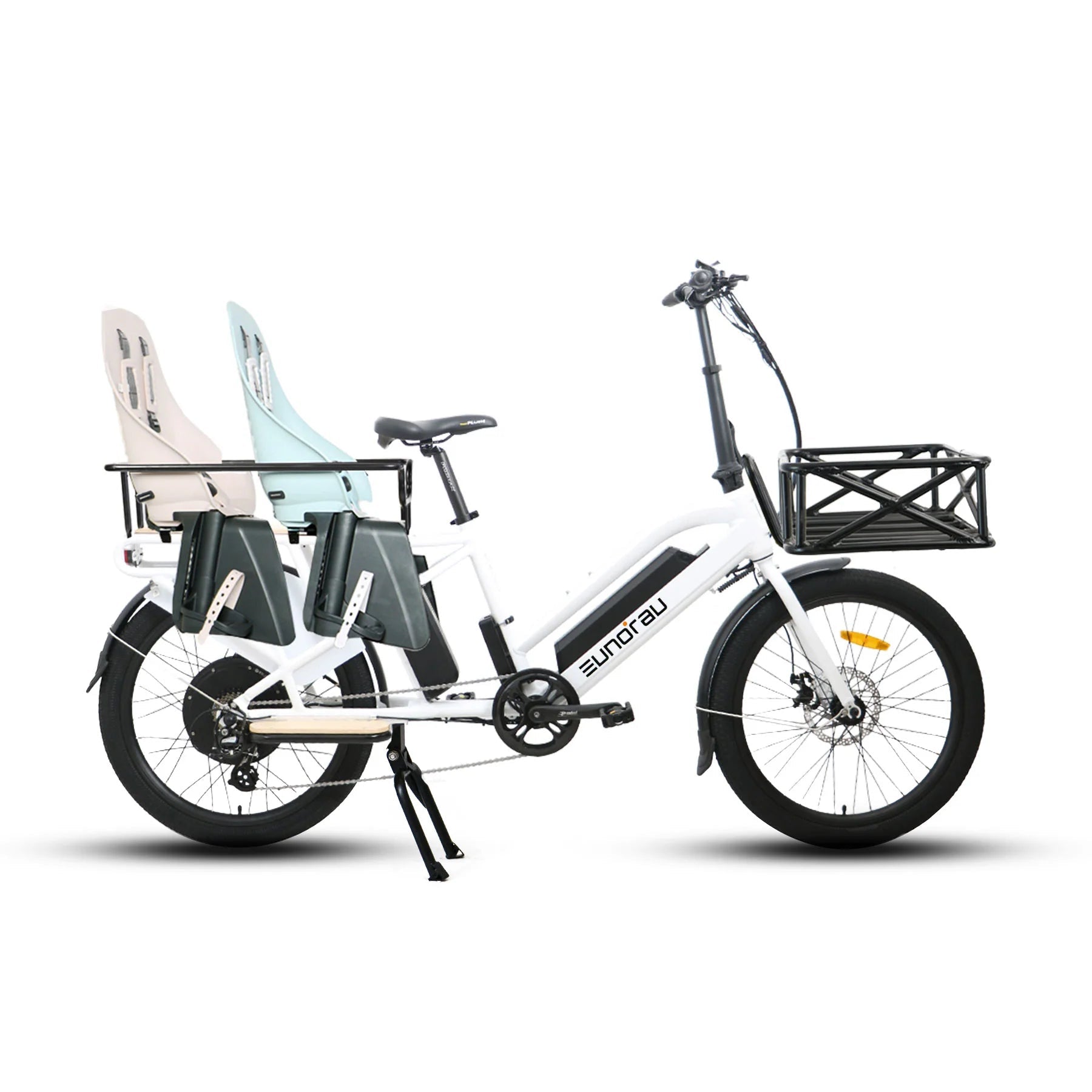 EUNORAU MAX-CARGO Electric Bike – 750W Long-Tail Utility eBikeEvolveRide