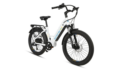 EUNORAU META 24-ST 2.0 Electric Bike – 500W Step-Thru City Commuter eBikeEvolveRide