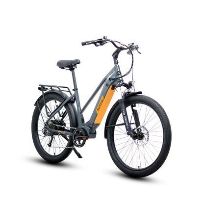 EUNORAU META275 Electric Bike – 500W Hybrid City Commuter eBikeEvolveRide