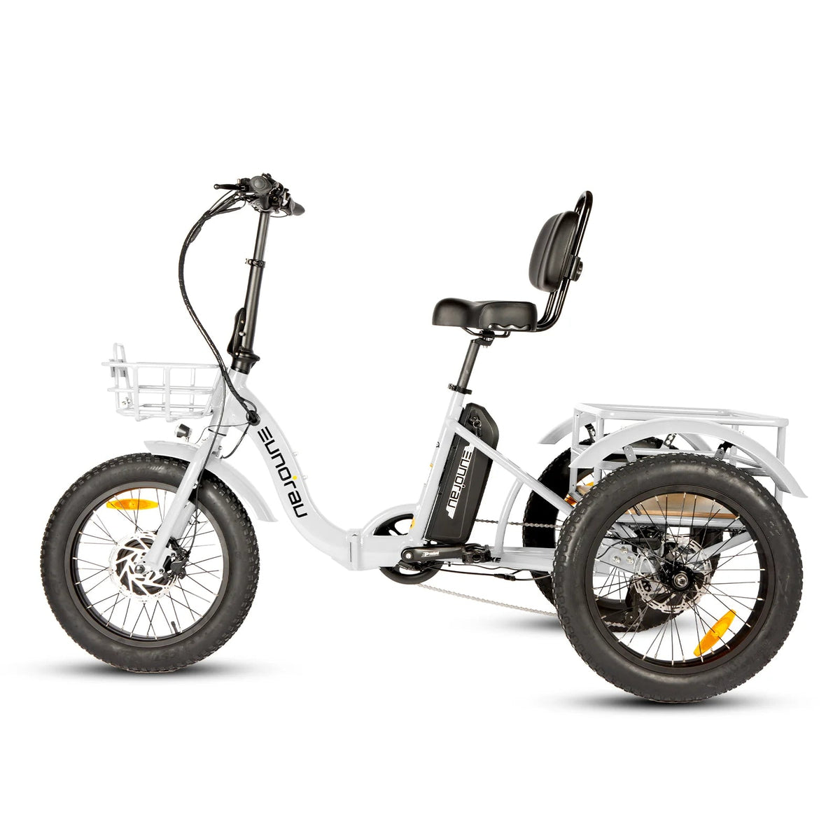 EUNORAU NEW-TRIKE 2.0 Electric Trike – 750W Fat Tire Cargo eTrikeEvolveRide
