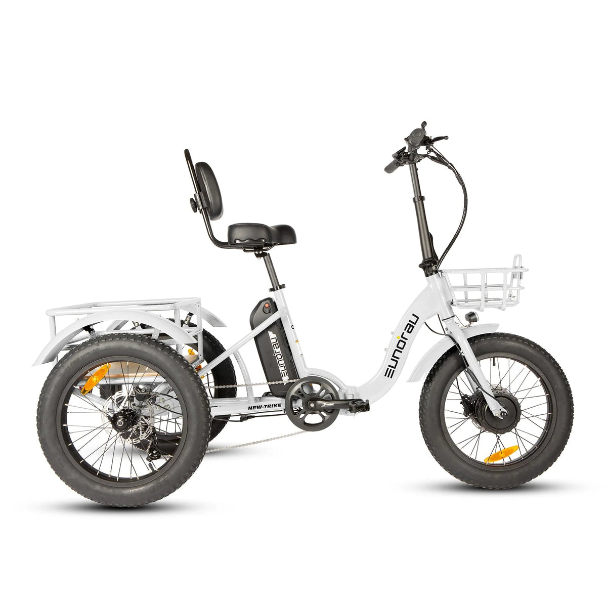 EUNORAU NEW-TRIKE 2.0 Electric Trike – 750W Fat Tire Cargo eTrikeEvolveRide