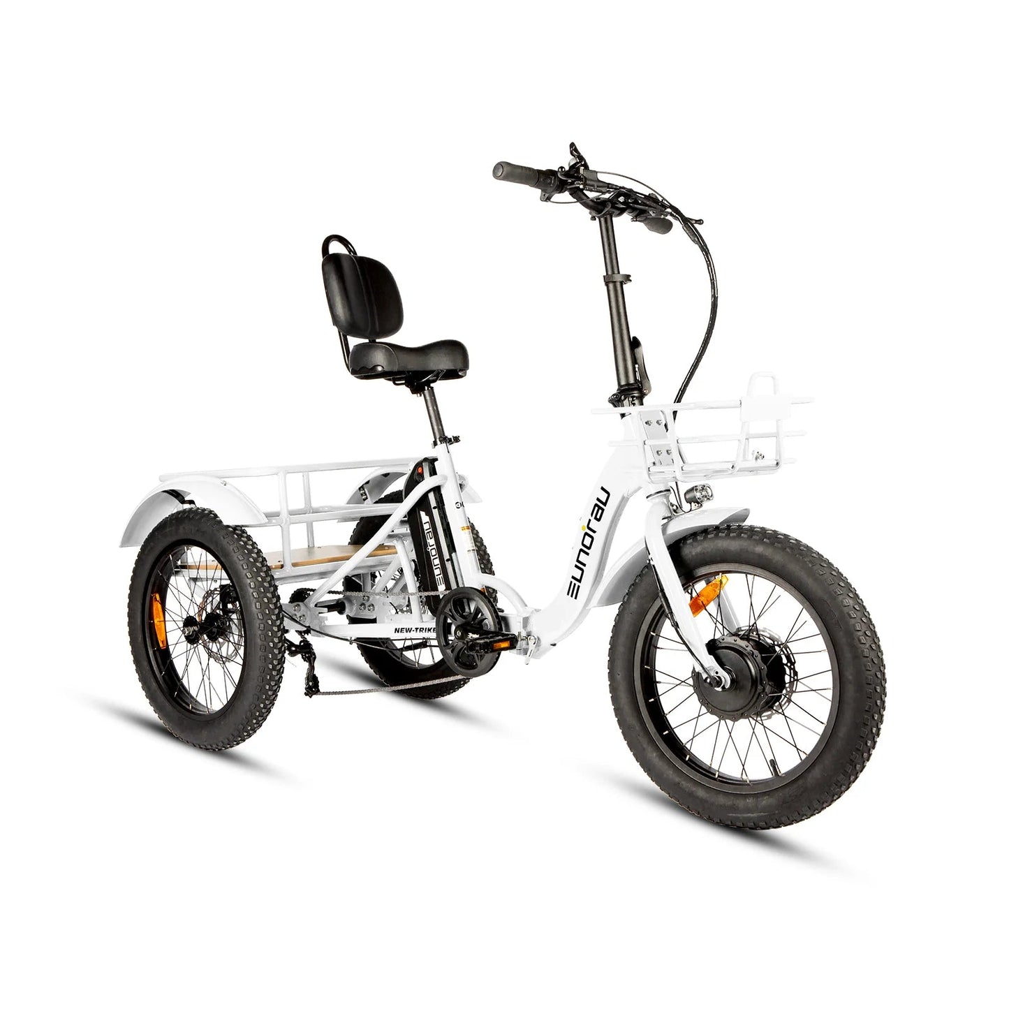 EUNORAU NEW-TRIKE 2.0 Electric Trike – 750W Fat Tire Cargo eTrikeEvolveRide