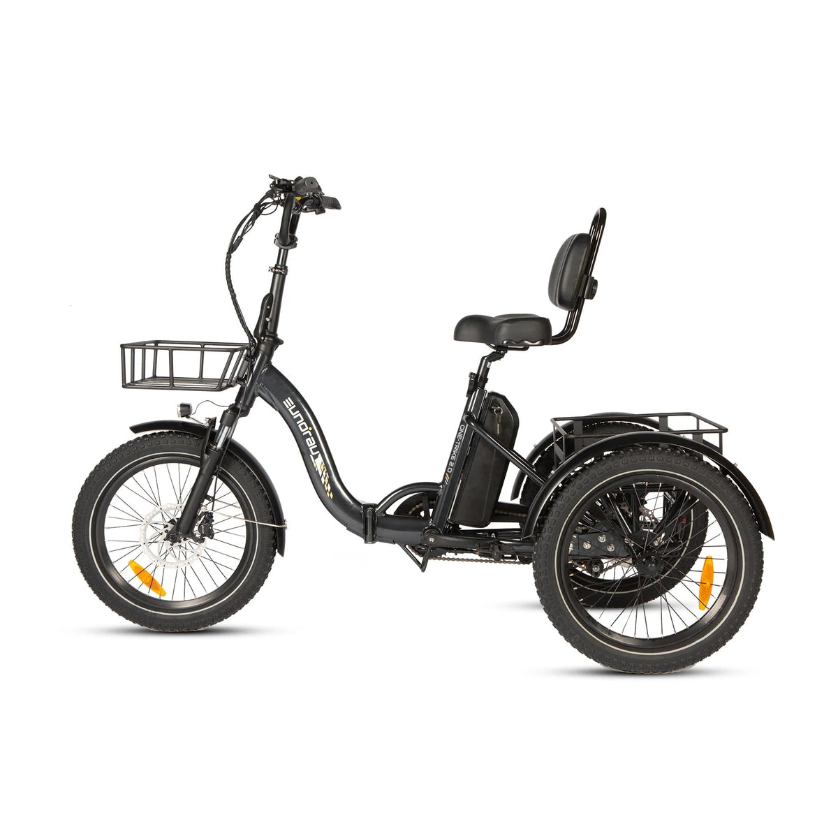 EUNORAU ONE-TRIKE 2.0 Electric Trike – 500W Step-Thru Cargo eTrikeEvolveRide
