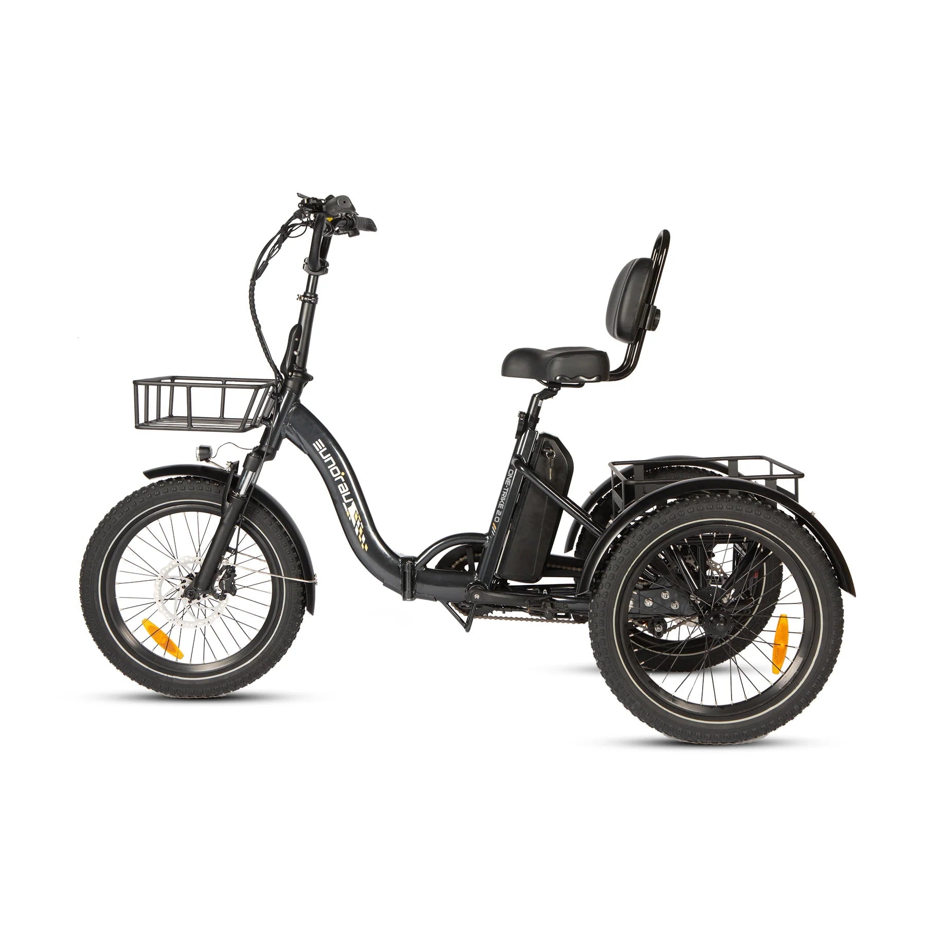EUNORAU ONE-TRIKE 2.0 Electric Trike – 500W Step-Thru Cargo eTrikeEvolveRide