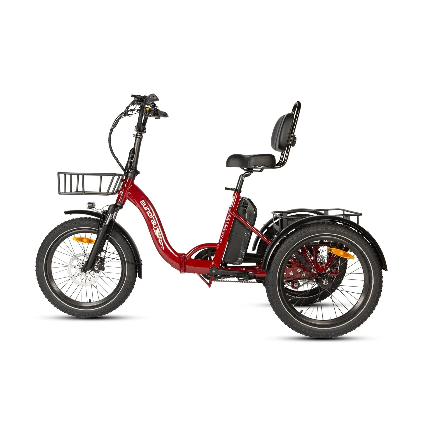 EUNORAU ONE-TRIKE 2.0 Electric Trike – 500W Step-Thru Cargo eTrikeEvolveRide