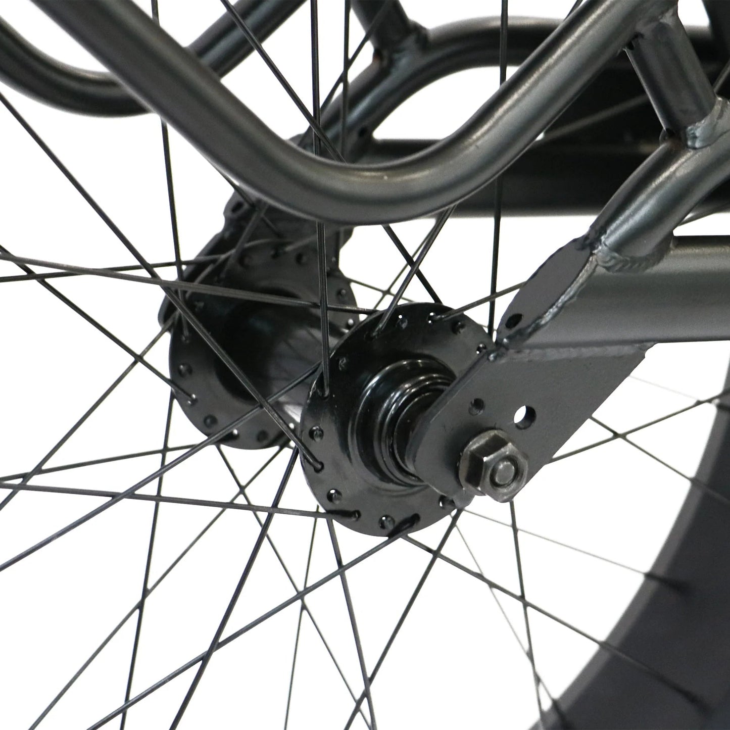 EUNORAU Single Wheel Cargo Trailer – Heavy-Duty Fat Tire Bike TrailerEvolveRide