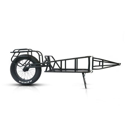 EUNORAU Single Wheel Cargo Trailer – Heavy-Duty Fat Tire Bike TrailerEvolveRide