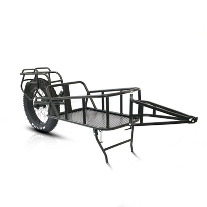 EUNORAU Single Wheel Cargo Trailer – Heavy-Duty Fat Tire Bike TrailerEvolveRide