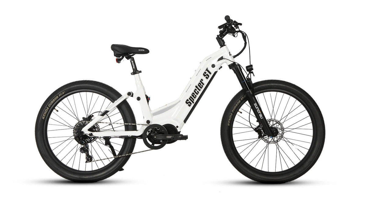 EUNORAU SPECTER-ST 2.0 Electric Step-Thru Bike – 1000W Mid-Drive Commuter eBikeEvolveRide