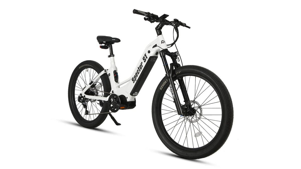 EUNORAU SPECTER-ST 2.0 Electric Step-Thru Bike – 1000W Mid-Drive Commuter eBikeEvolveRide