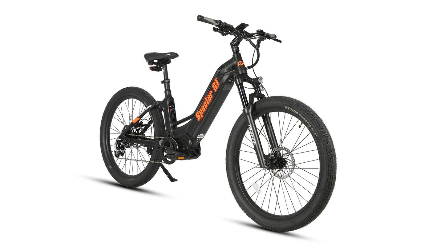 EUNORAU SPECTER-ST 2.0 Electric Step-Thru Bike – 1000W Mid-Drive Commuter eBikeEvolveRide