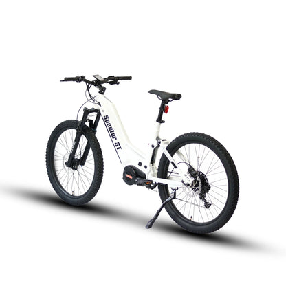 EUNORAU SPECTER-ST 2.0 Electric Step-Thru Bike – 1000W Mid-Drive Commuter eBikeEvolveRide