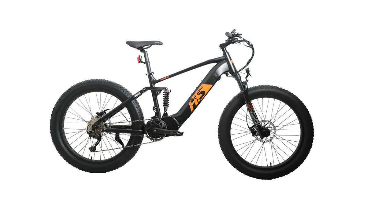 EURONAU FAT-HS Electric Mountain Bike – 1000W Full Suspension Fat Tire eBikeEvolveRide