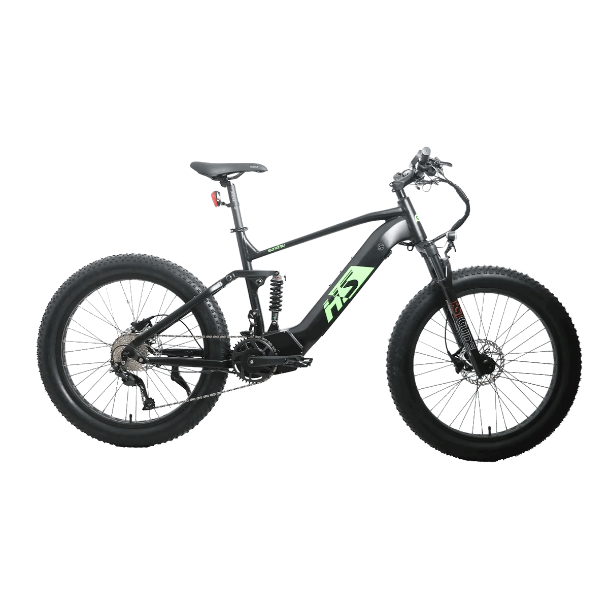 EURONAU FAT-HS Electric Mountain Bike – 1000W Full Suspension Fat Tire eBikeEvolveRide