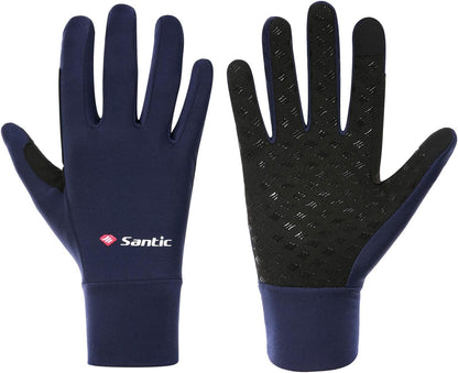 Cycling Gloves for Men Winter Full Finger Thermal Cycle Gloves Touch Screen