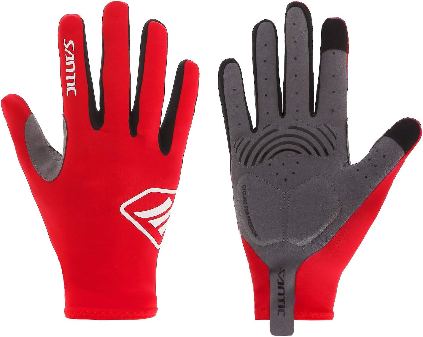 Cycling Gloves for Men Winter Full Finger Thermal Cycle Gloves Touch Screen