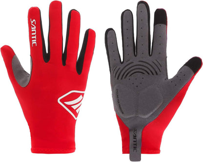 Cycling Gloves for Men Winter Full Finger Thermal Cycle Gloves Touch Screen