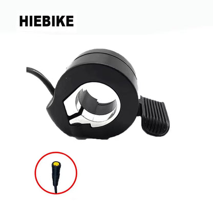 Electric Bike Throttle Grip 24V 36V 48V Waterproof Connector E Bike Twist Throttle for Bafang Motor Electric Bicycle Accessories