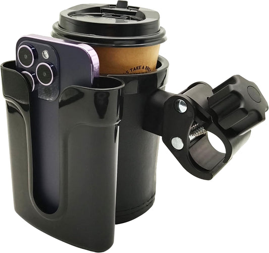 Bike Water Bottle Holder, Handlebar Bike Cup Holder with Phone Keys Holder, Bicy