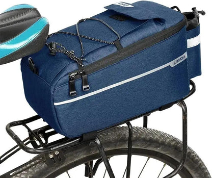 Insulated Bike Trunk Bag – Rear Rack Cooler Storage Bag with Shoulder StrapEvolveRide