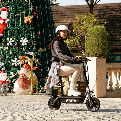iScooter F2 Electric Scooter with Seat 10" Pneumatic TireElectric ScooterEvolveRide