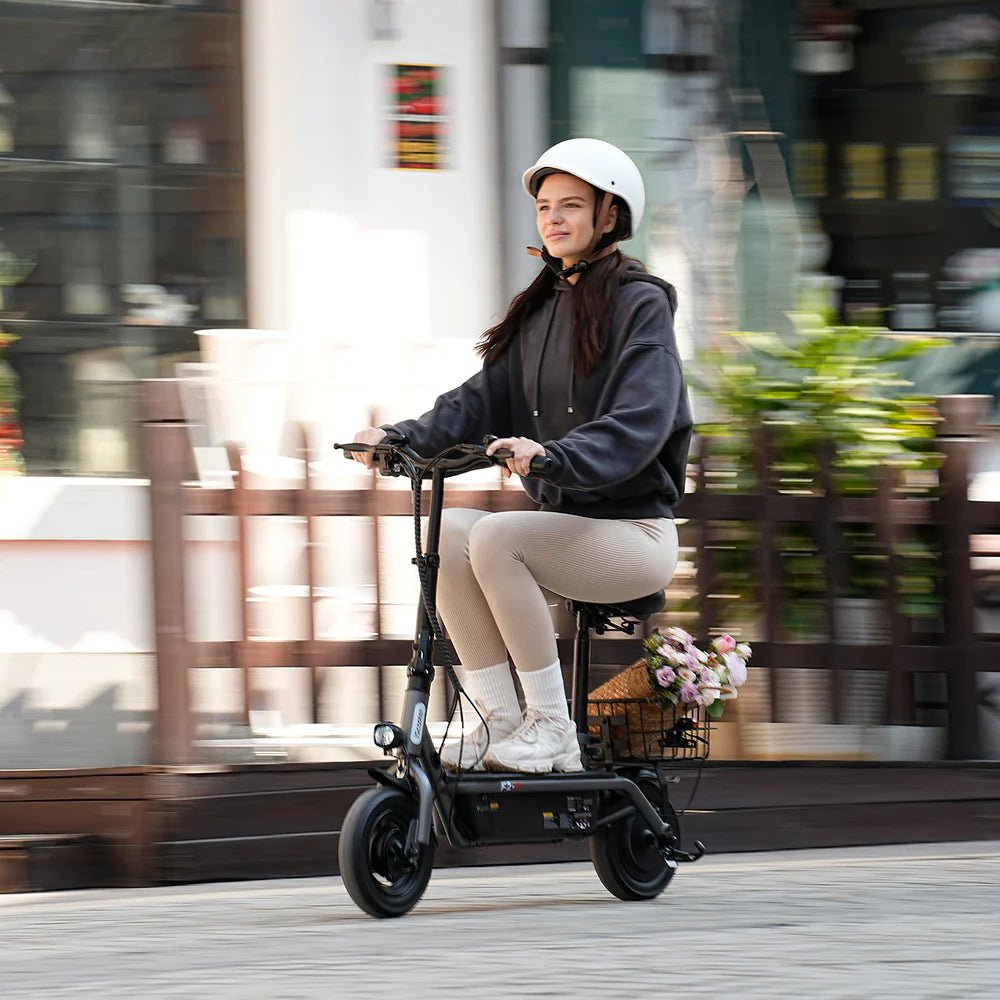 iScooter F2 Electric Scooter with Seat 10" Pneumatic TireElectric ScooterEvolveRide