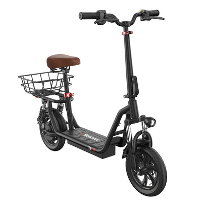 iScooter i12 500W Electric Scooter With Seat & Carry BasketElectric ScooterEvolveRide