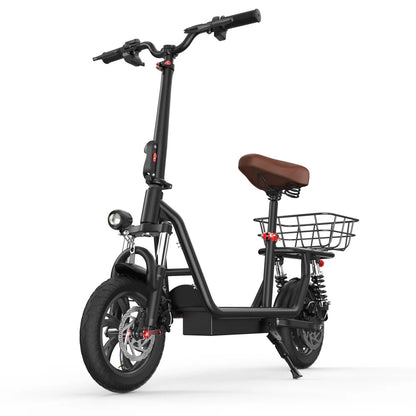 iScooter i12 500W Electric Scooter With Seat & Carry BasketElectric ScooterEvolveRide