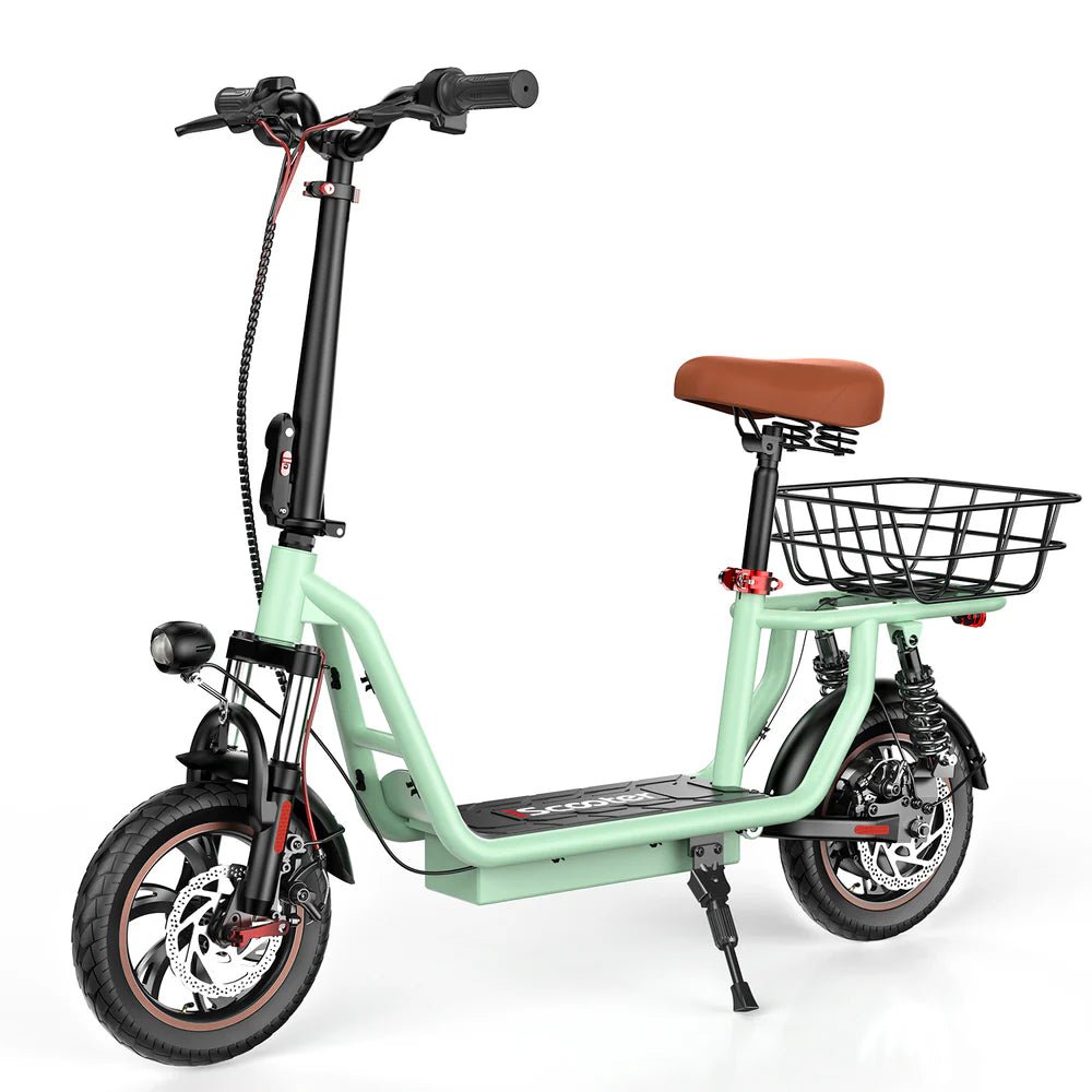 iScooter i12 500W Electric Scooter With Seat & Carry BasketElectric ScooterEvolveRide