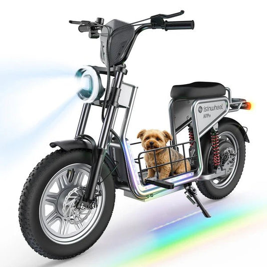 isinwheel H7Pro 1200W High-End Commuting Electric Scooter with SeatElectric ScooterEvolveRide